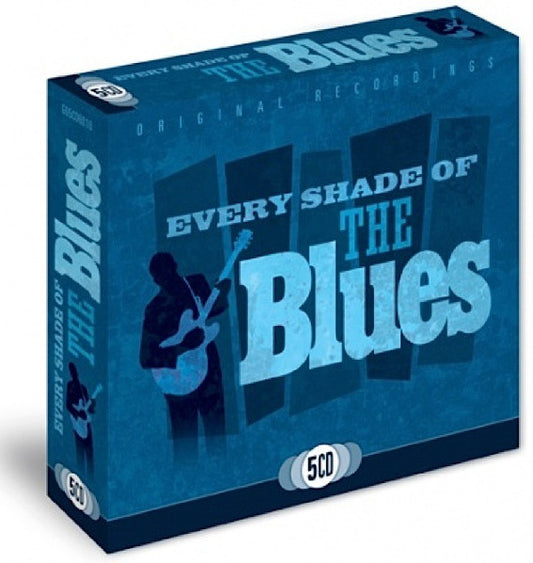 Various : Every Shade Of The Blues (5xCD, Comp + Box)