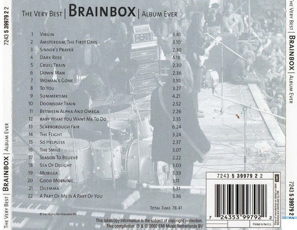Brainbox (3) : The Very Best Brainbox Album Ever (CD, Comp, RE)