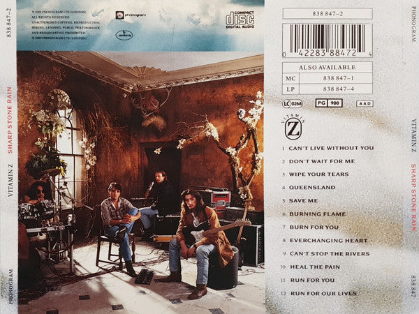 Vitamin Z : Sharp Stone Rain (CD, Album)