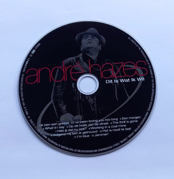 André Hazes : Dit Is Wat Ik Wil (CD, Album, RE, RM)