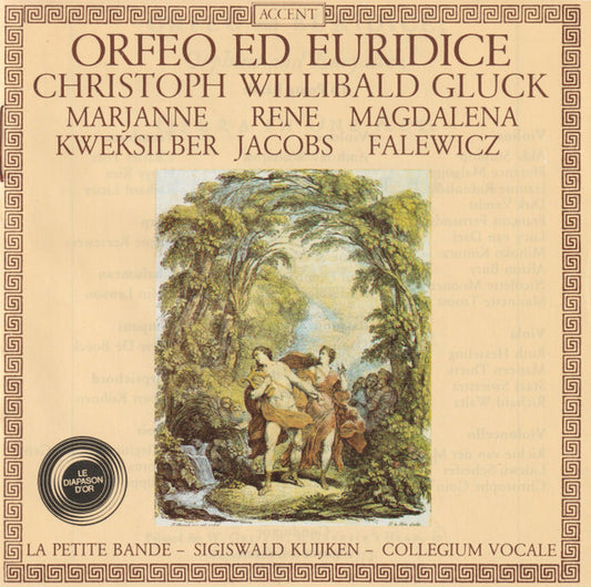 Christoph Willibald Gluck, Marianne Kweksilber, René Jacobs, Magdalena Falewicz, La Petite Bande - Sigiswald Kuijken - Collegium Vocale : Orfeo Ed Euridice (Vol. 1) (CD, RE)