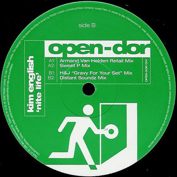 Kim English : Nite Life (12")