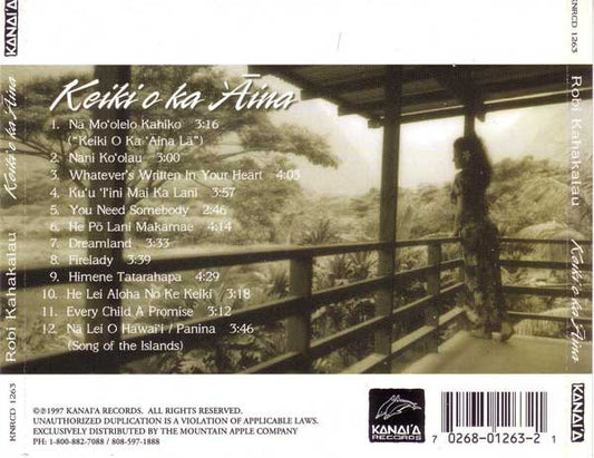 Robi Kahakalau : Keiki O Ka `Aina (CD, Album)