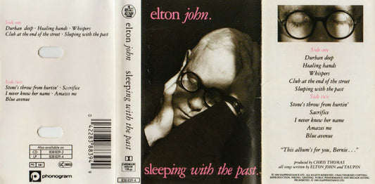 Elton John : Sleeping With The Past (Cass, Album)