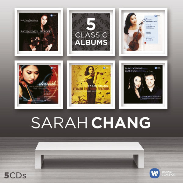 Sarah Chang : Sarah Chang: 5 Classic Albums (5xCD, Album + Box, Comp)