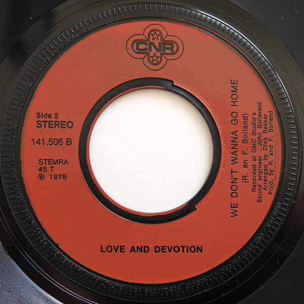 Love And Devotion : All For Love (7", Single)