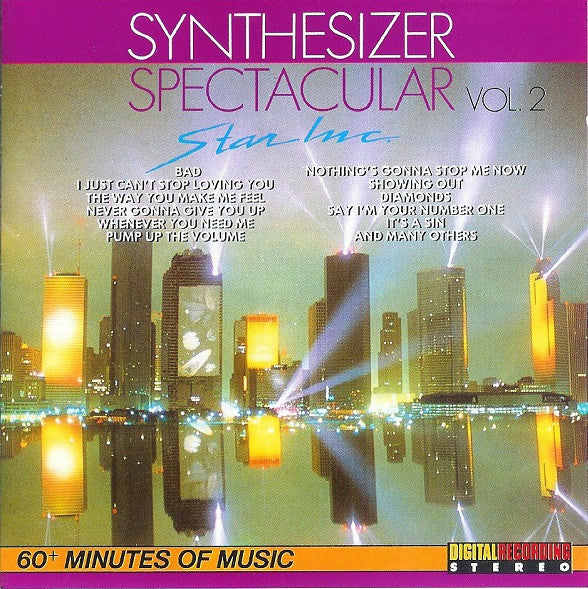 Star Inc. : Synthesizer Spectacular, Vol. 2 (CD, Album)