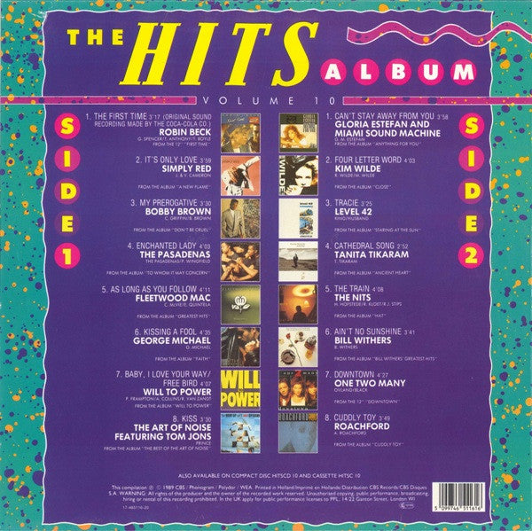 Various : The Hits Album Volume 10 (LP, Comp)