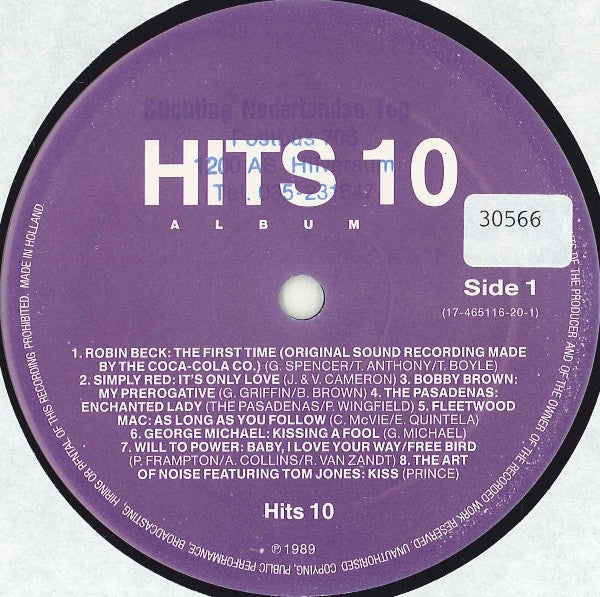 Various : The Hits Album Volume 10 (LP, Comp)
