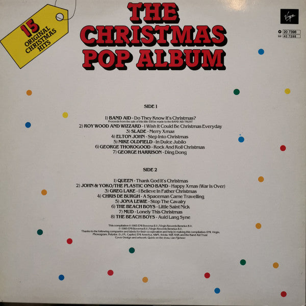 Various : The Christmas Pop Album (LP, Comp)