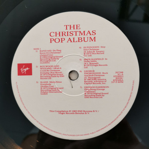 Various : The Christmas Pop Album (LP, Comp)