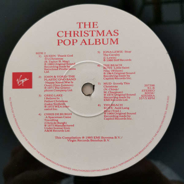 Various : The Christmas Pop Album (LP, Comp)