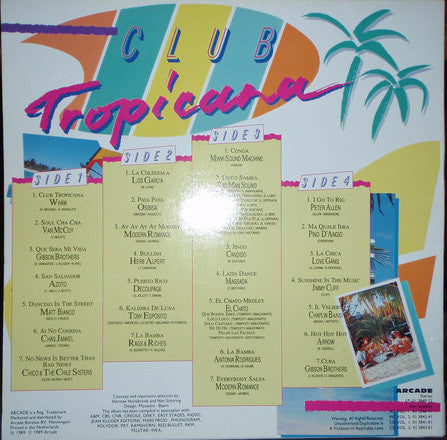 Various : Club Tropicana (2xLP, Comp)