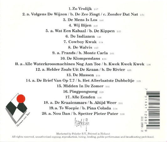 Herman Van Veen : Zingt En Vertelt Van Alfred Jodocus Kwak Deel 2 "Spetter Pieter Pater" (CD, Album)