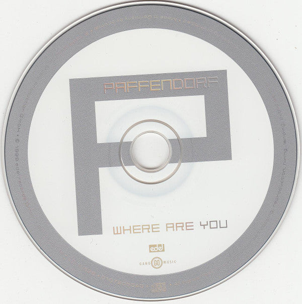 Paffendorf : Where Are You (CD, Maxi)
