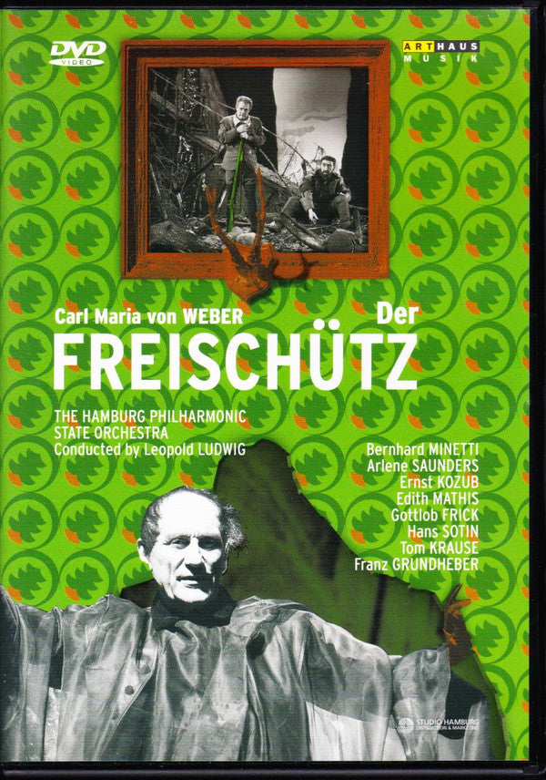 Carl Maria von Weber : Der Freischütz [opera film, 1968] (DVD-V, NTSC)