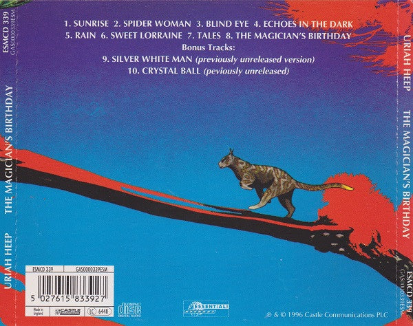 Uriah Heep : The Magician's Birthday (CD, Album, RE, RM)