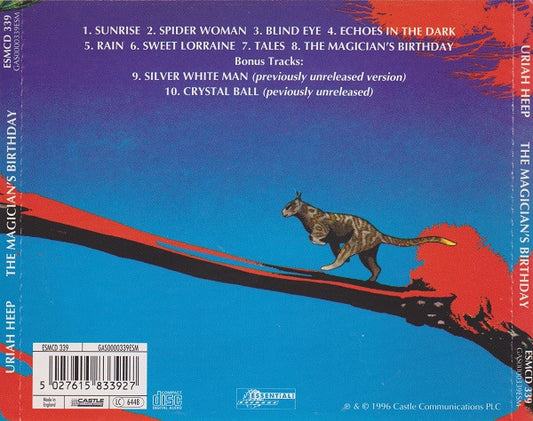 Uriah Heep : The Magician's Birthday (CD, Album, RE, RM)