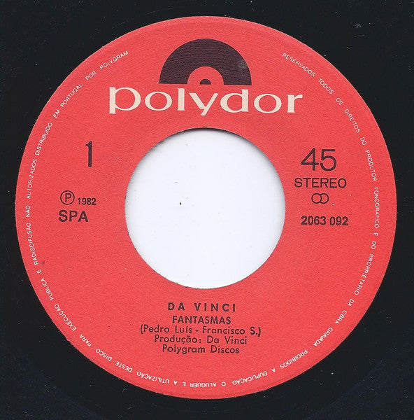Da Vinci (3) : Fantasmas  (7", Single)