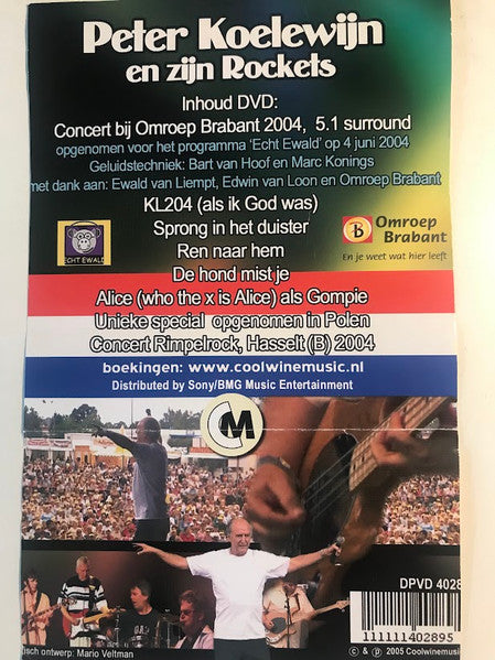 Peter Koelewijn & Zijn Rockets : Live In Concert (DVD)