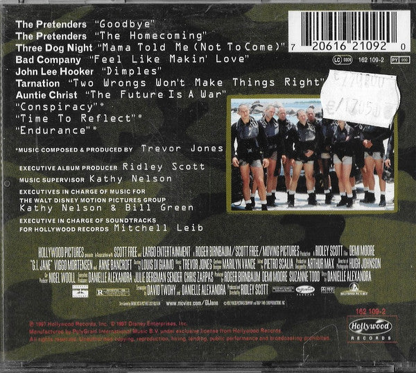 Various : G.I. Jane - Original Soundtrack (CD)