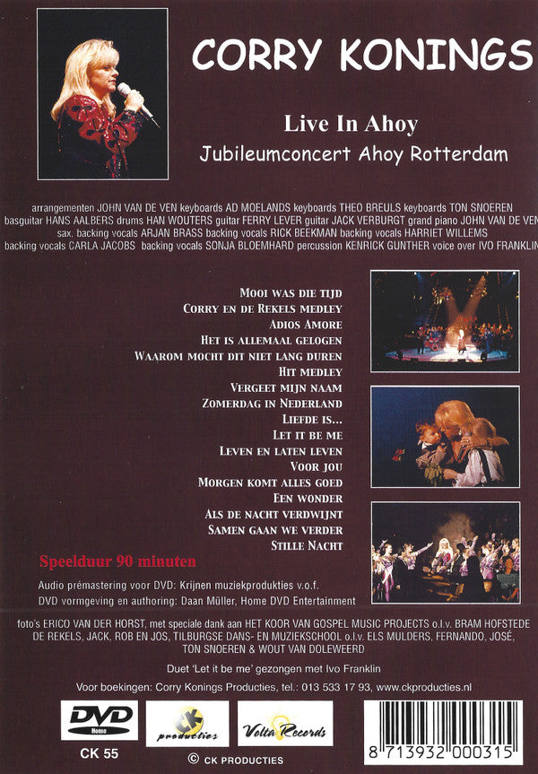 Corry Konings : Live In Ahoy  (DVD-V)