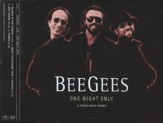 Bee Gees : One Night Only (4 Tracks Radio Promo) (CD, Single, Promo)