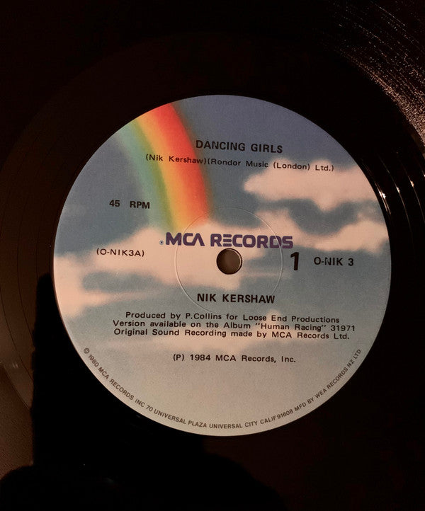 Nik Kershaw : Dancing Girls (12", Single)