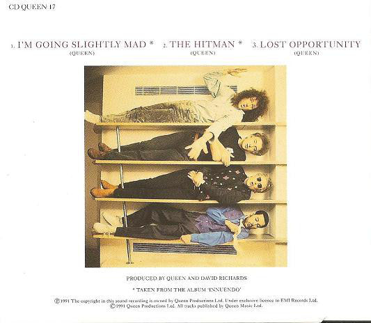 Queen : I'm Going Slightly Mad (CD, Single)