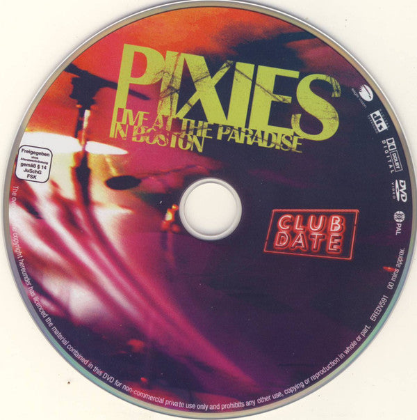 Pixies : Live At The Paradise In Boston (DVD-V, PAL)
