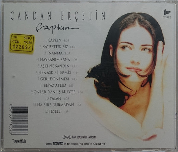 Candan Erçetin : Çapkın (CD, Album)