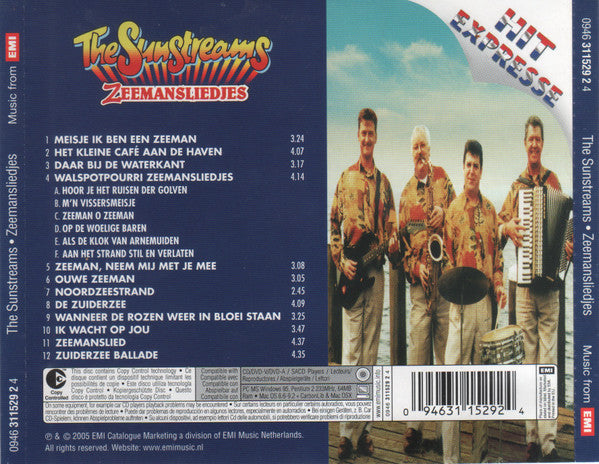 The Sunstreams : Zeemansliedjes (CD, Album)