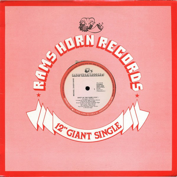 The Michael Zager Band : Shot In The Dark (12")