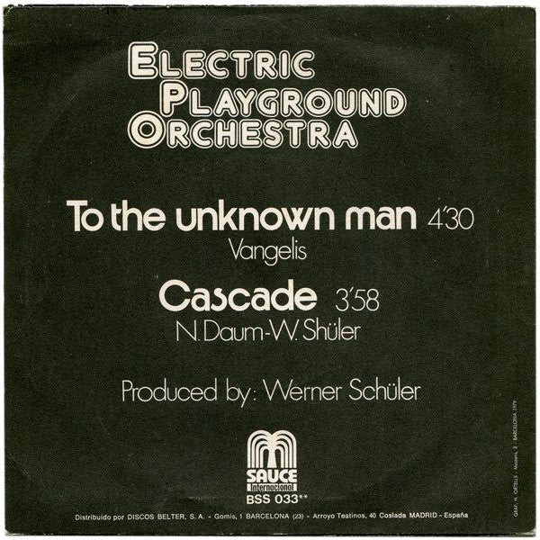 Electric Playground Orchestra : To The Unknown Man (7", Single)