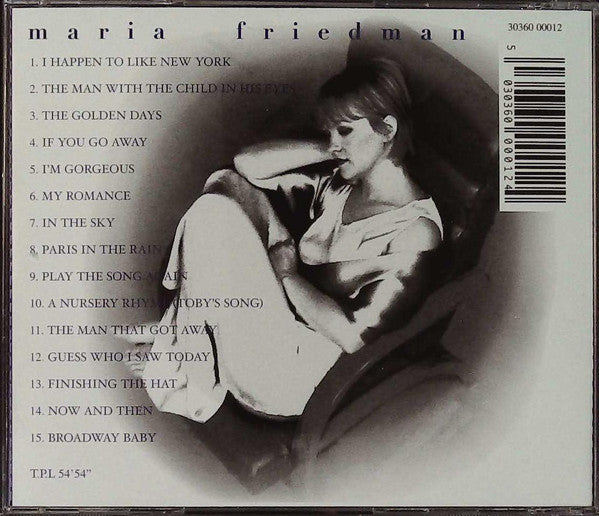 Maria Friedman : Maria Friedman (CD)
