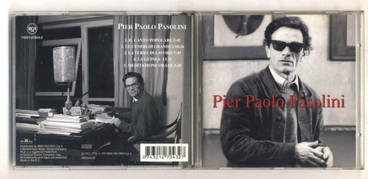 Pier Paolo Pasolini : Meditazione Orale (CD, Album)