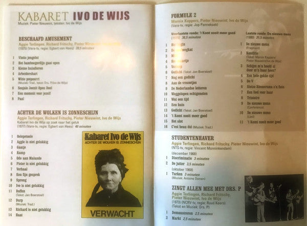 Kabaret Ivo De Wijs : 1968-1980 (DVD-V, Comp)