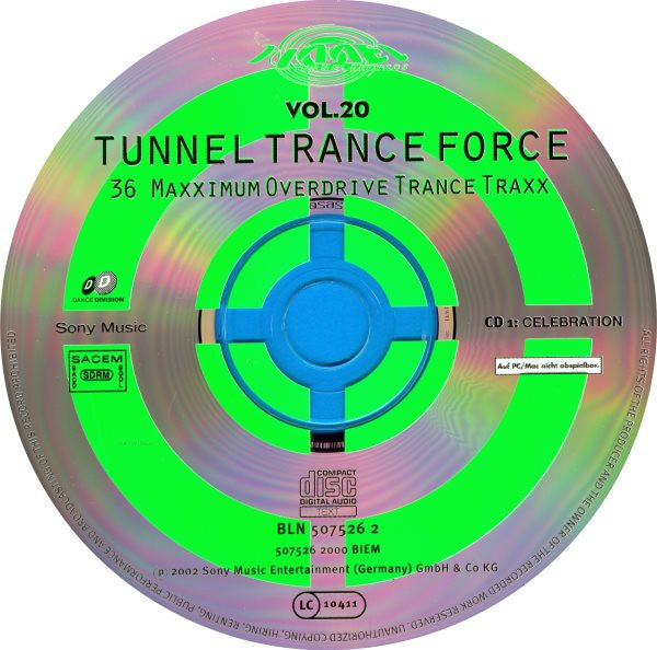 Various : Tunnel Trance Force Vol. 20 (2xCD, Comp, Copy Prot., Mixed)