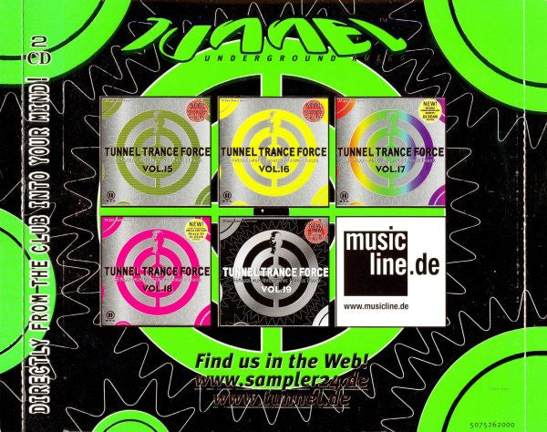 Various : Tunnel Trance Force Vol. 20 (2xCD, Comp, Copy Prot., Mixed)