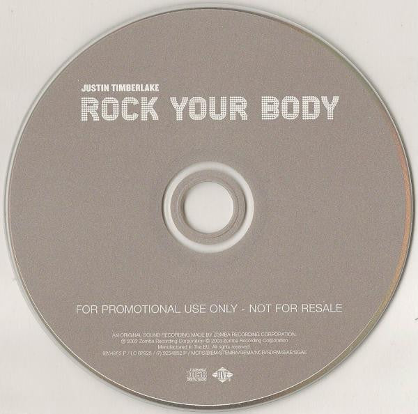 Justin Timberlake : Rock Your Body (CD, Maxi, Promo)