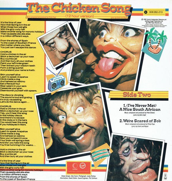 Spitting Image : The Chicken Song (12")