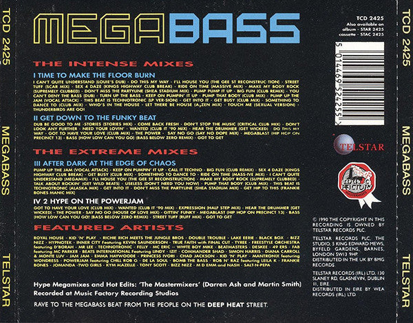 Various : Megabass (CD, Mixed)