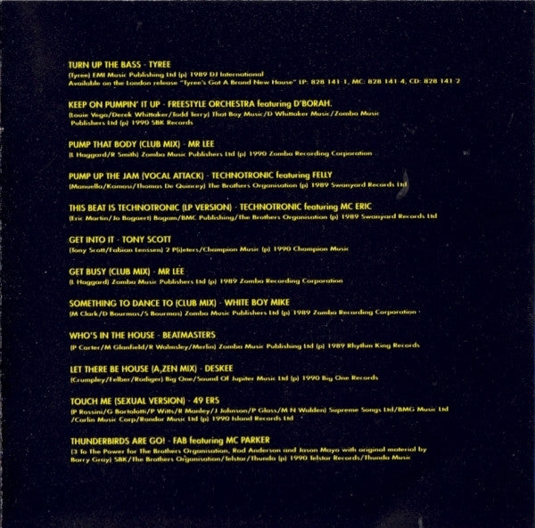 Various : Megabass (CD, Mixed)