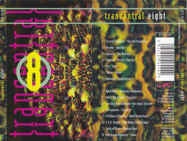 Various : Trancentral Eight (2xCD, Comp, Mixed)