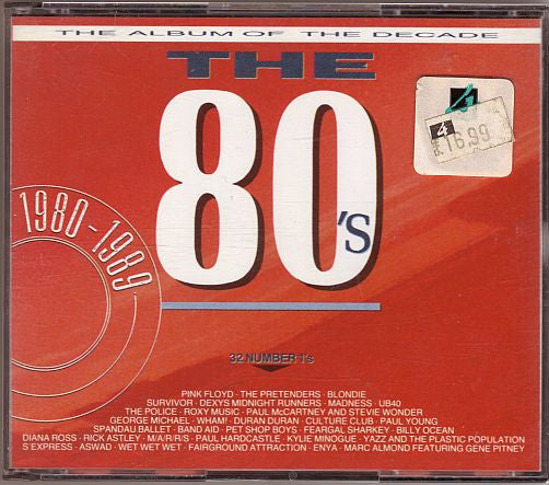 Various : The 80's - The Album Of The Decade (2xCD, Album, Comp, Dou)