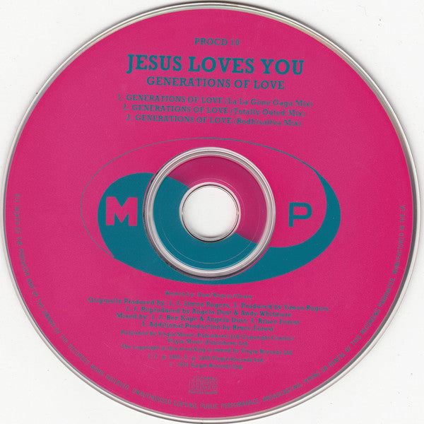 Jesus Loves You : Generations Of Love (CD, Single)