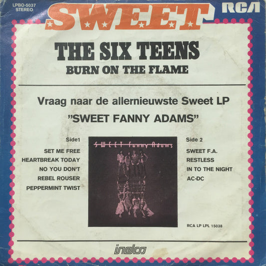 The Sweet : The Six Teens (7", Single)