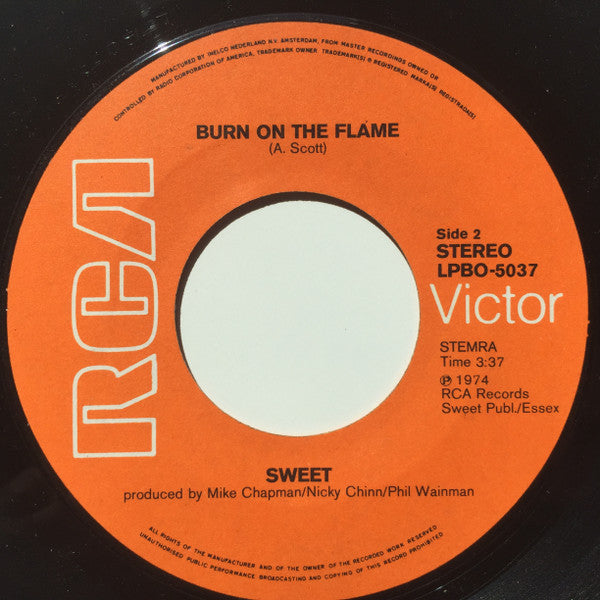 The Sweet : The Six Teens (7", Single)