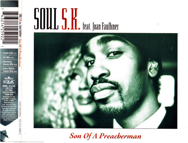 Soul S.K. Feat. Joan Faulkner : Son Of A Preacher Man (CD, Single)