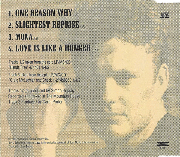 Craig McLachlan : One Reason Why (CD, Single)